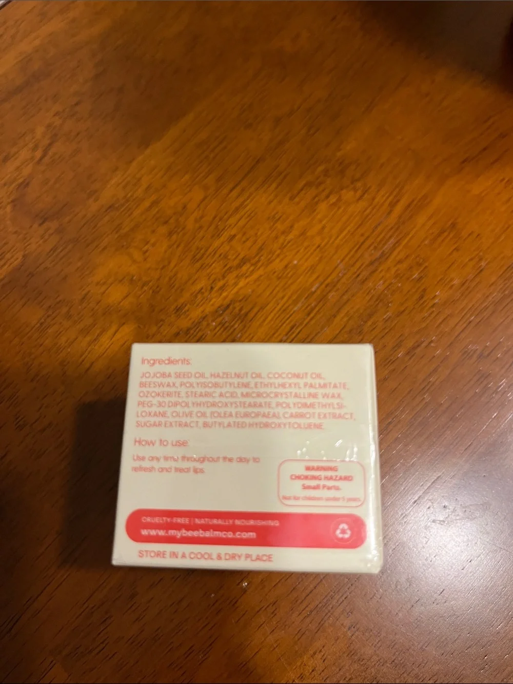 Carrot Cake Lip Balm - Cream